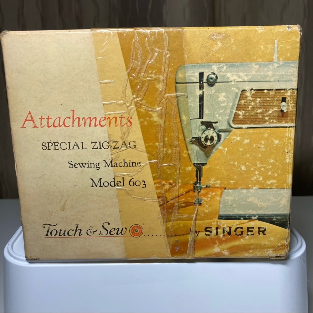 Singer Attachments for Special Zig Zag Sewing Machine Model 603 Touch & Sew